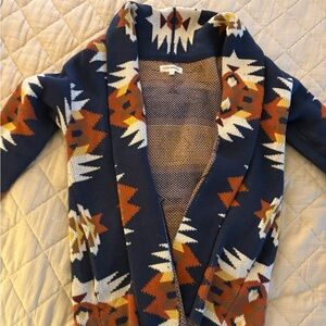 Lucky Brand Colorful Knit Sweater